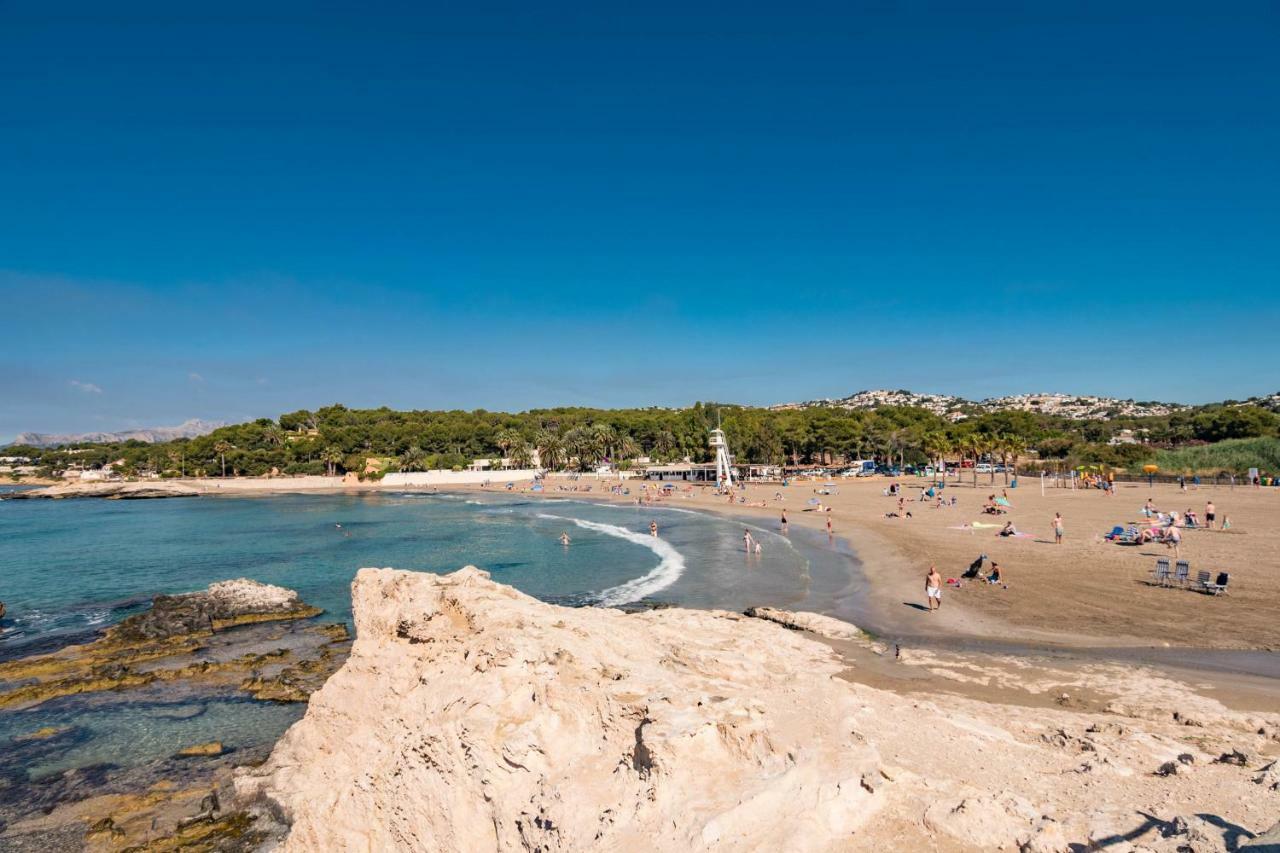 Bear Holiday - Apartment Lynn With Seaview In Moraira Near The Beach Bagian luar foto